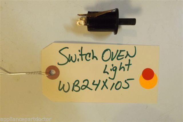 GE STOVE WB24X105 Switch, Oven Light used GE STOVE WB24X105 Switch, Oven Light used